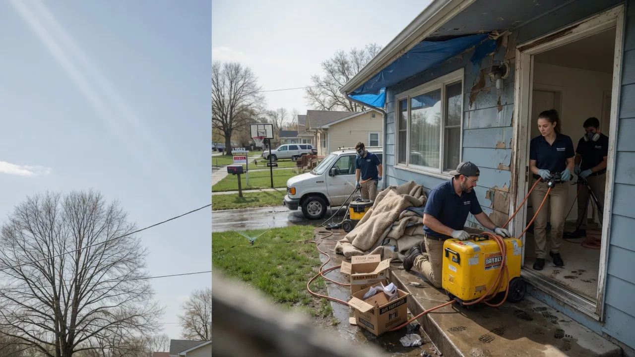 Basement Flood Cleanup in Weedville, PA near me
